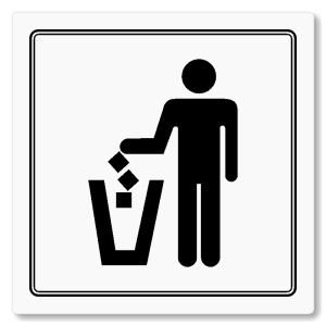 Koš, 148x148mm, bílá, Utah